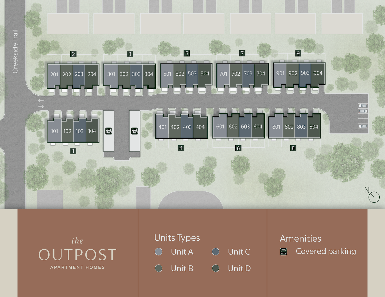a map of the complex